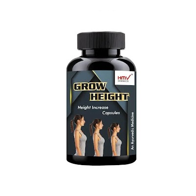 HMV Herbals Grow Height Caps